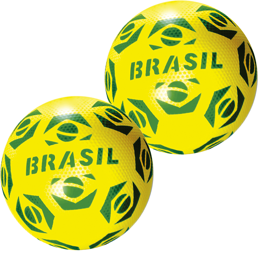 7898125111861 - BOLA DE VINIL LIDER BRASIL BANDEIRAS N8