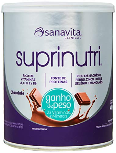 7898132542153 - SUPRINUTRI SANAVITA GANHO DE PESO SABOR CHOCOLATE