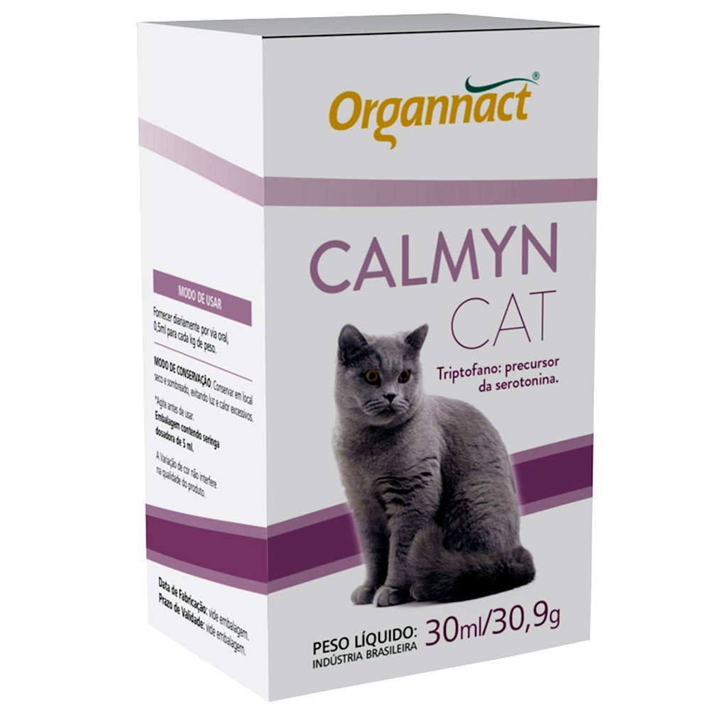 7898195863226 - ORGANNACT CALMYN CAT 30ML