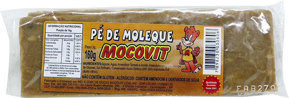 7898230030606 - DOCE PE DE MOLEQUE MOCOVIT