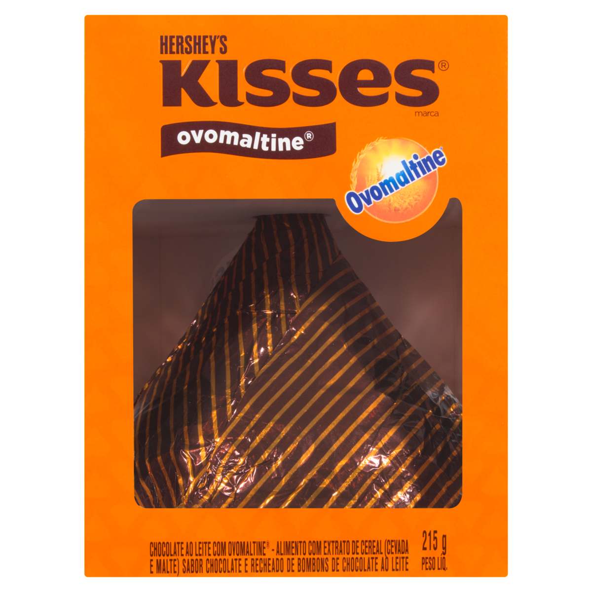7898292889037 - CHOCOLATE OVOMALTINE HERSHEYS KISSES CAIXA 215G