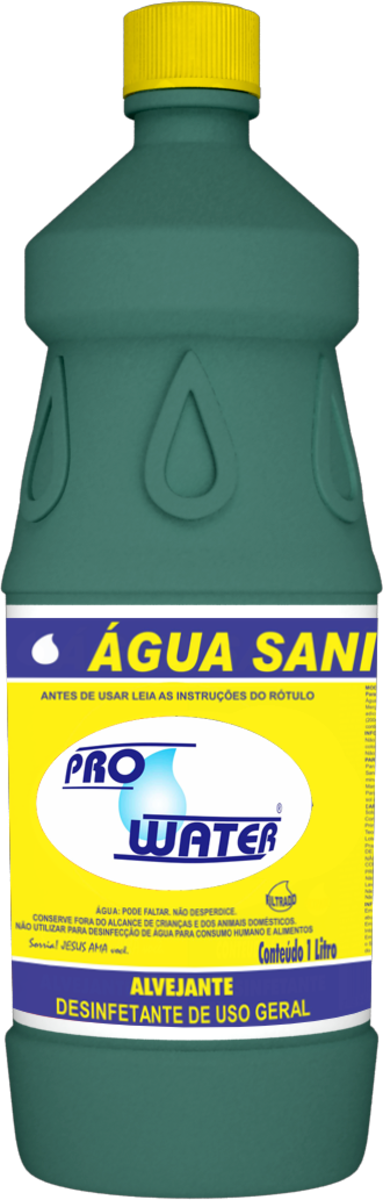 7898293100025 - ÁGUA SANITÁRIA PRO WATER FRASCO 1L