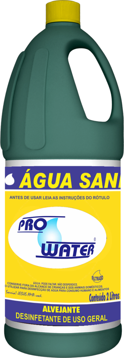 7898293100063 - ÁGUA SANITÁRIA PRO WATER FRASCO 2L