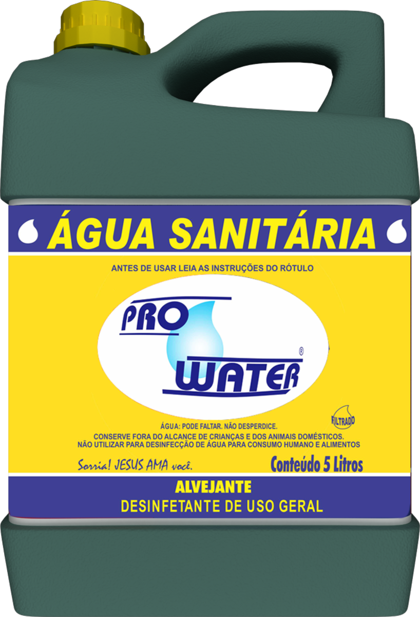 7898293100070 - ÁGUA SANITÁRIA PRO WATER GALÃO 5L