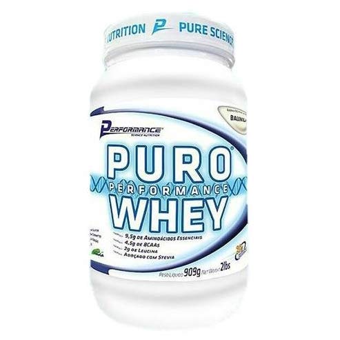 7898315580941 - PURO WHEY 909G COOKIES PERFORMANCE NUTRITION