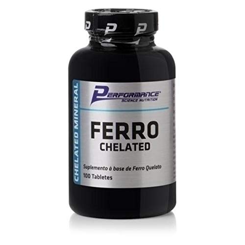 7898315584079 - FERRO CHELATED 100 TABLETES PERFORMANCE NUTRITION