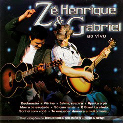 7898324303111 - CD ZE HENRIQUE & GABRIEL - AO VIVO