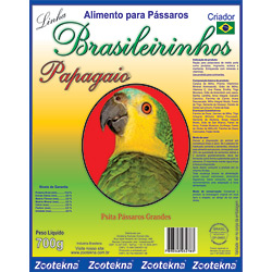 7898348032783 - MISTURA ESPECIAL BRASILEIRINHO P/ PAPAGAIO - ZOOTEKNA