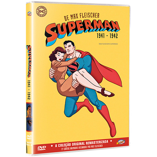 7898366218855 - DVD - SUPERMAN - 1941 - 1942 - DE MAX FLEISCHER