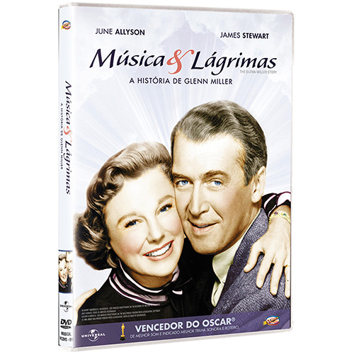 7898366218992 - DVD - MÚSICA E LÁGRIMAS: A HISTÓRIA DE GLENN MILLER