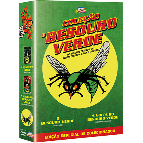 7898366219708 - DVD - BOX - COLEÇÃO O BESOURO VERDE