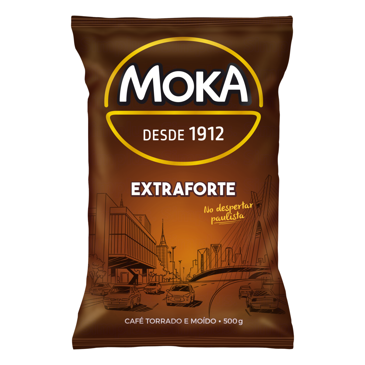 7898373582505 - CAFÉ TORRADO E MOÍDO EXTRAFORTE MOKA PACOTE 500G