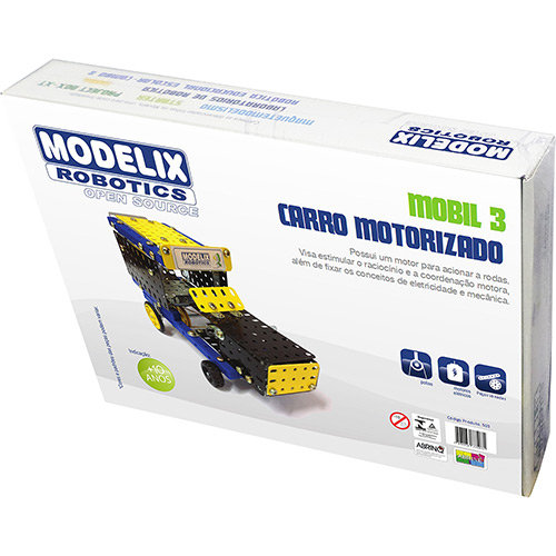 7898436775035 - CARRO MOTORIZADO MOBIL 3 - MODELIX