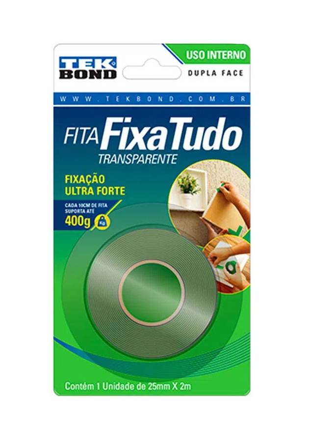 7898472262599 - FITA ACR DUPLA FACE INT 25MMX2M BLISTER