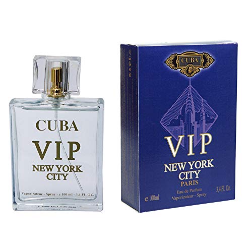 7898478497612 - VIP NEW YORK CITY EAU DE PARFUM CUBA PARIS - PERFUME MASCULINO -