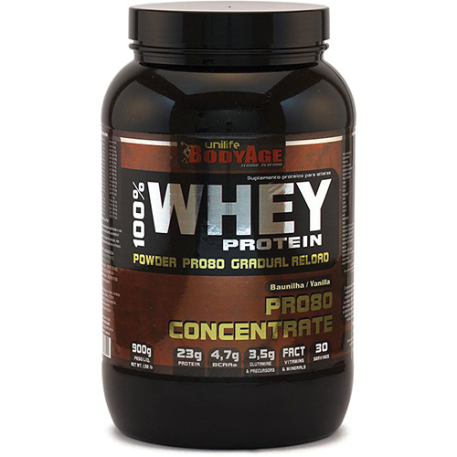 7898483533282 - WHEY PROTEIN PRO80 CONCENTRATE 100% WHEY PROTEIN CONCENTRADA - UNILIFE - BAUNILHA
