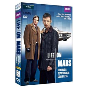 7898494249530 - DVD - BOX BBC LIFE ON MARS: 2ª TEMPORADA - 4 DISCOS