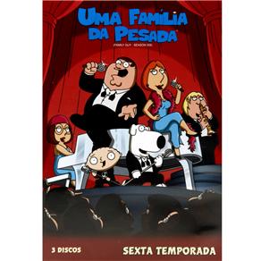 7898497617169 - DVD - UMA FAMÍLIA DA PESADA: 6ª TEMPORADA - 3 DISCOS