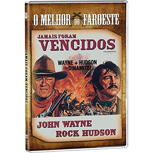 7898512982548 - DVD - JAMAIS FORAM VENCIDOS - COLELÇAO O MELHOR DO FAROESTE