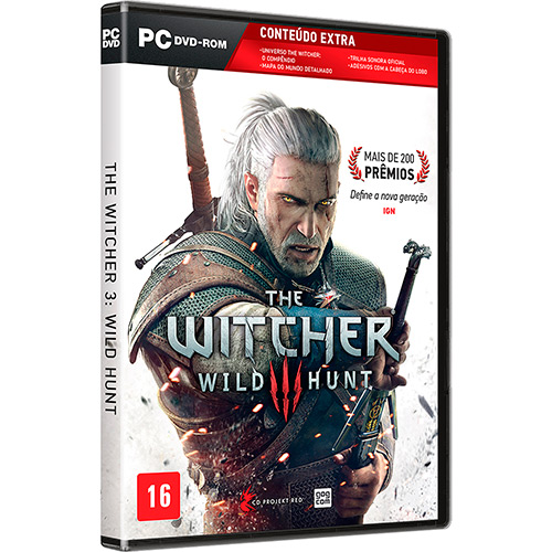 7898519232806 - GAME THE WITCHER 3: WILD HUNT - PC