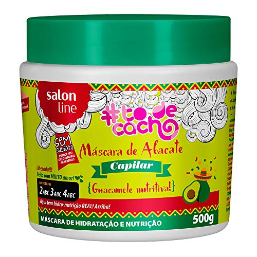 7898524349575 - LINHA TRATAMENTO (#TODECACHO) SALON LINE - MASCARA DE ABACATE CAPILAR GUACAMOLE NUTRITIVA! 500 GR - (SALON LINE COLLECTION)