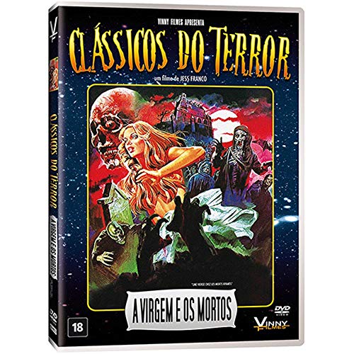 7898536330875 - DVD A VIRGEM E OS MORTOS - CLÁSSICOS DO TERROR