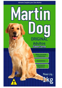 7898538751296 - RACAO MARTIN DOG 1KG ORIGINAL ADULTOS