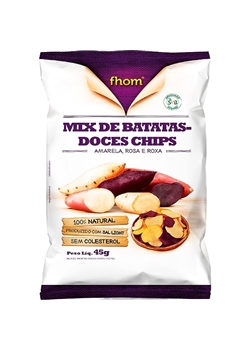 7898557010169 - CHIPS BATATAS-DOCES ROXAS ROOTS TO GO PACOTE 45G