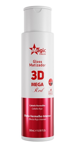 7898583342623 - GLOSS MATIZADOR 3D MEGA RED