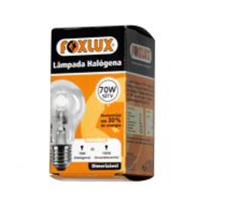 7898586131118 - LAMPADA HALOGENA FOXLUX 70W 127V