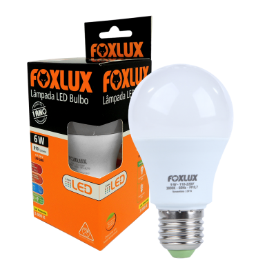 7898586131750 - LAMPADA FOXLUX LED 6W 6.500K BIVOLT