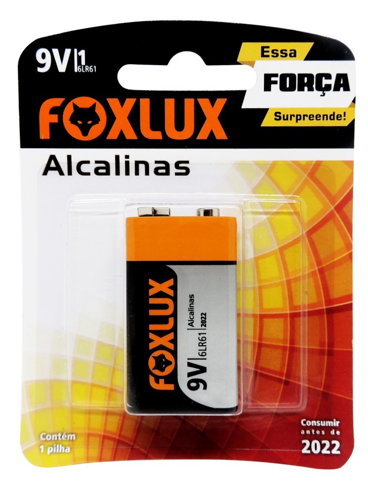 7898586133778 - BATERIA FOXLUX ALCALINA 9V C/1