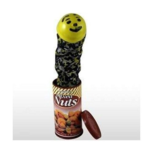 0789859046925 - NEW SNAKE IN A SNACK NUT CAN AN OLD FAVORITE VERY FUNNY! GAG TOY