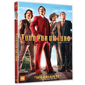 7898591440571 - DVD - TUDO POR UM FURO - ANCHORMAN 2: THE LEGEND CONTINUES