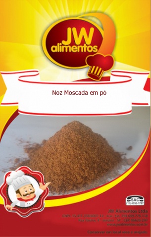 7898605780099 - NOZ MOSCADA PÓ 1KG - JW ALIMENTOS