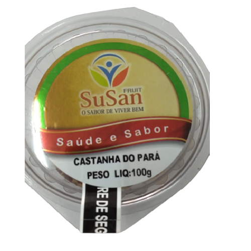 7898622423702 - CASTANHA DO PARA SUSAN FRUIT SEM/SAL 100G