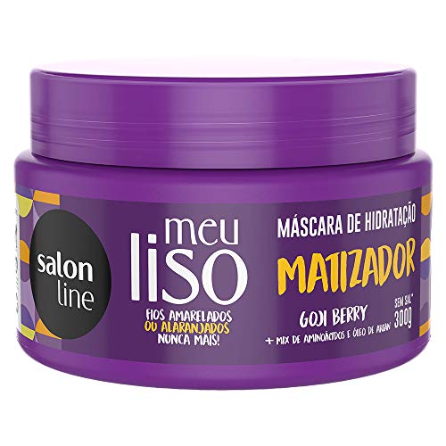 7898623951921 - MASCARA MATIZADORA SALON LINE 300GR LOIRO MATIZADO