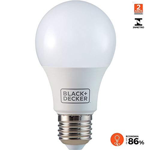 7898638301346 - LAMPADA LED BULBO A55 4,7W 3000K, 100-240V NÃO DIMERIZÁVEL, BLACK+DECKER, BDA6-0450-01, 4,7W