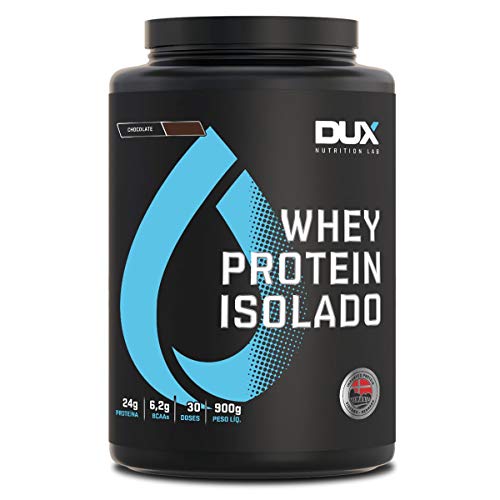 7898641070376 - WHEY PROTEIN ISOLADO CHOCOLATE 900G DUX NUTRITION