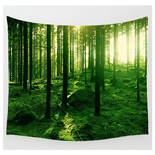 7898652690037 - ROCOSS NATURE AND THE FOREST'S ULTIMATE LANDSCAPE ENJOY THIS VISUAL FEAST HOME DECORATION TAPESTRY (BROWN, 80WX60L) (3, M:51X 59/130CM X 150CM)