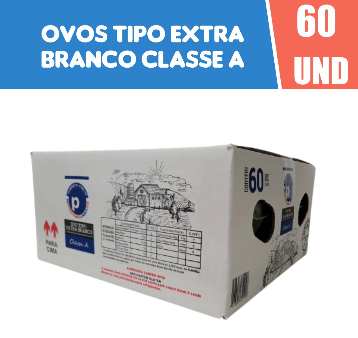 7898653351098 - OVOS PUBLIC GRANDE BRANCO C/60
