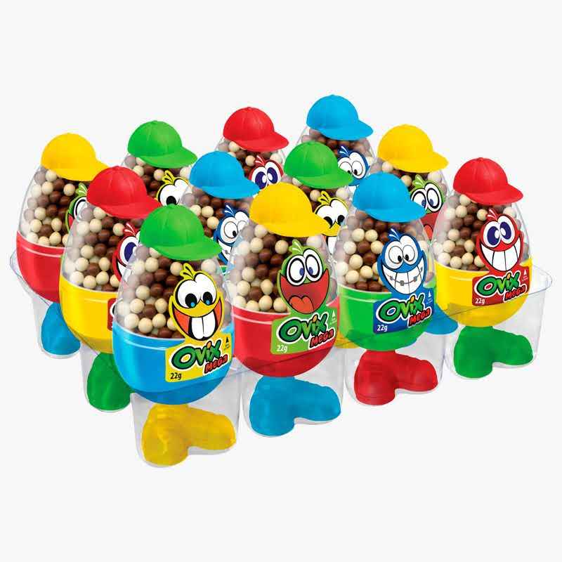 7898656683622 - CONFEITO CANDY TOY 22G OVIX