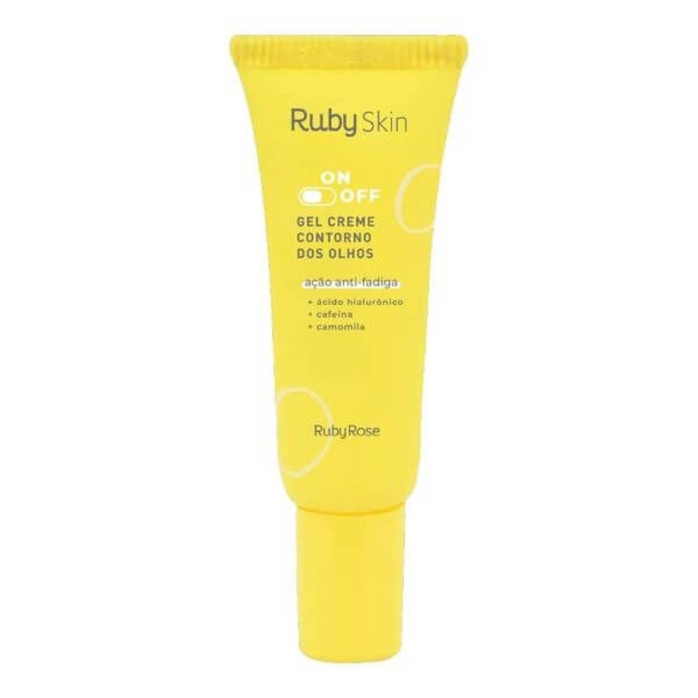 7898671422619 - GEL CREME CONTORNO DOS OLHOS RUBY ROSE HB 430 ON-OFF 15G