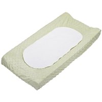 0789887501540 - SUPER SOFT DOT CHANGING PAD COVER-SAGE