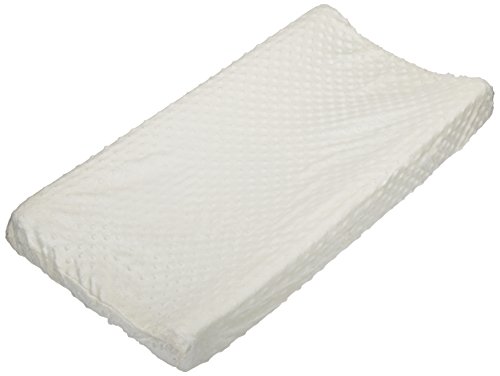 0789887501571 - CARTERS SUPER SOFT DOT CHANGING PAD COVER, ECRU (DISCONTINUED BY MANUFACTURER)