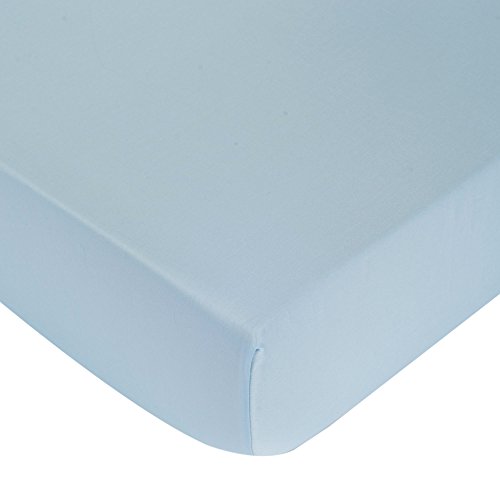 0789887517480 - CARTER'S CRIB FITTED SHEET, MID-BLUE