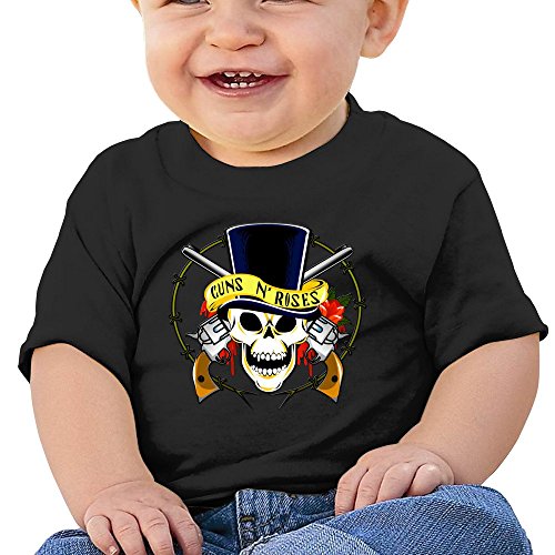 7898887690888 - ATOGGG INFANTS &TODDLERS BABY'S GUNS N ROSES LOGO T SHIRTS FOR 6-24 MONTHS