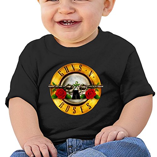 7898887690901 - ATOGGG INFANTS &TODDLERS BABY'S GUNS N ROSES LOGO T SHIRTS FOR 6-24 MONTHS