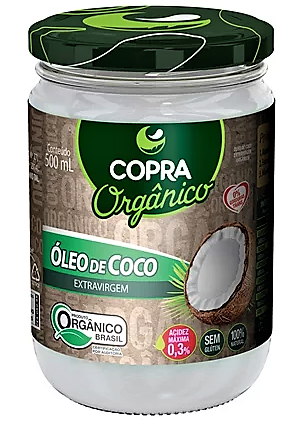 7898905356895 - ÓLEO DE COCO EXTRA VIRGEM ORGÂNICO 500ML - COPRA
