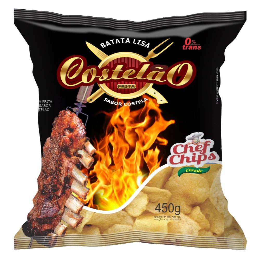 7898908069228 - BATATA CHEF CHIPS COSTE500G
